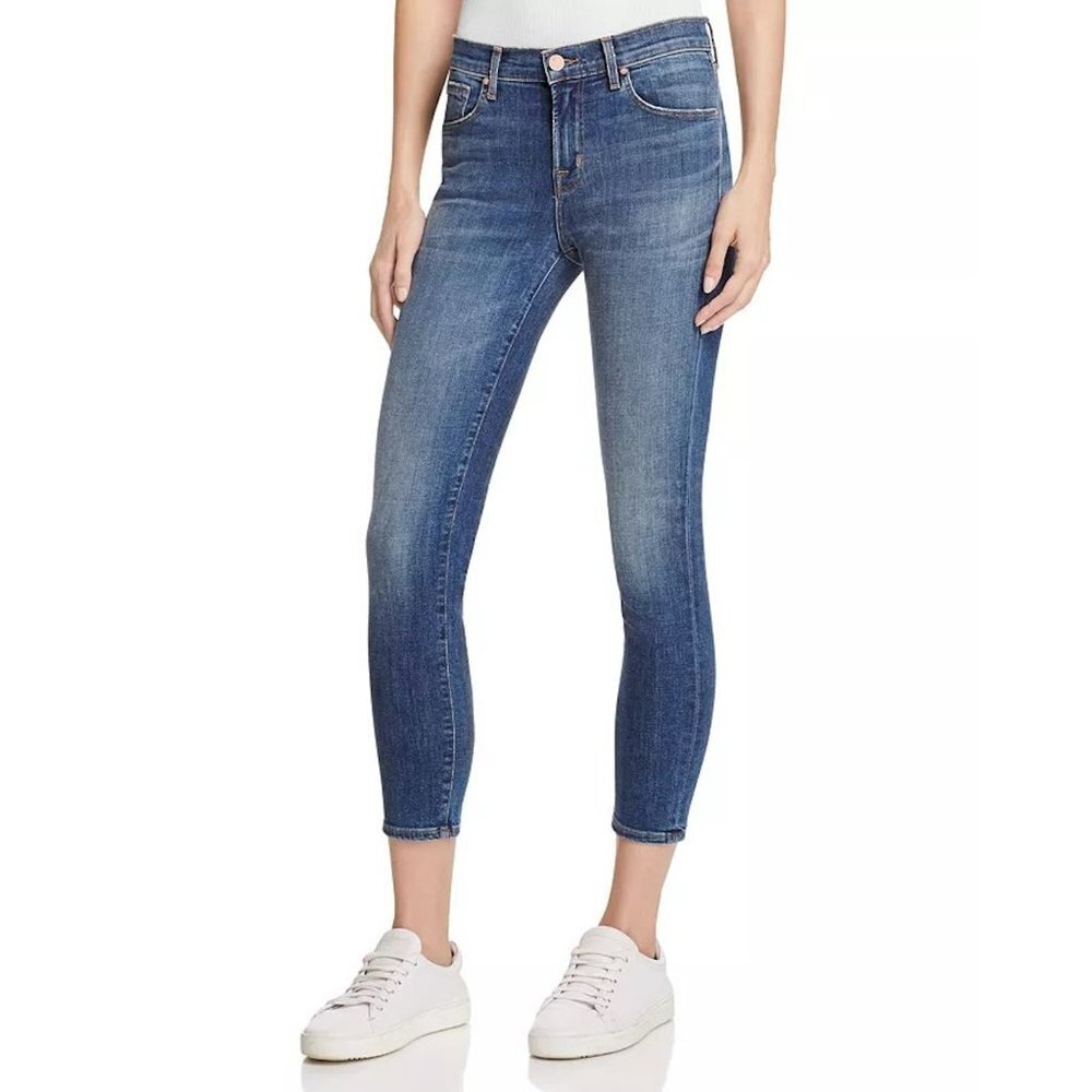 J Brand Blue Capri Pacifica Jeans Size 32